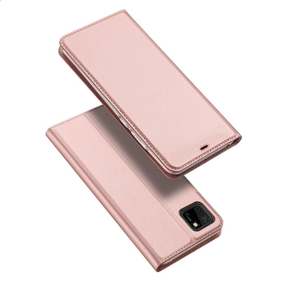 DUX DUCIS Skin Pro holster caz cu flip capac Huawei Y5p roz
