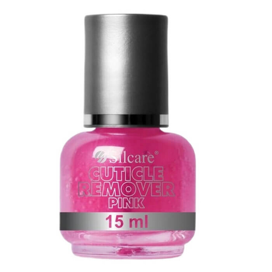 Silcare Quitacutículas Rosa, 15 ml