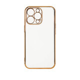 Funda de color de iluminación para Samsung Galaxy A13 5G funda de gel con marco de oro blanco