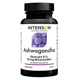 Intenson Ashwagandha 10mg Vitanolide, 60 Tabletten