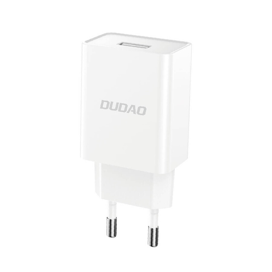 Caricabatterie da rete Dudao A4EU USB-A 2,1A - bianco