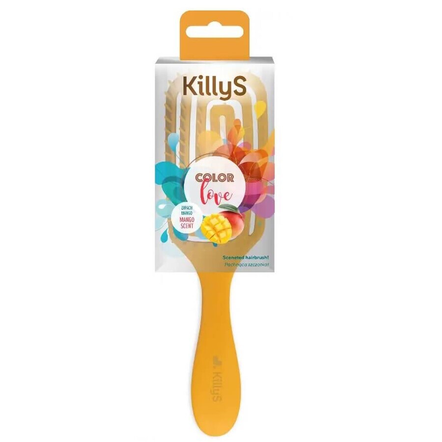 Comprar Cepillo para el cabello KillyS Color Love Fragrant Mango Cepillo para el cabello KillyS Color Love Fragrant Mango