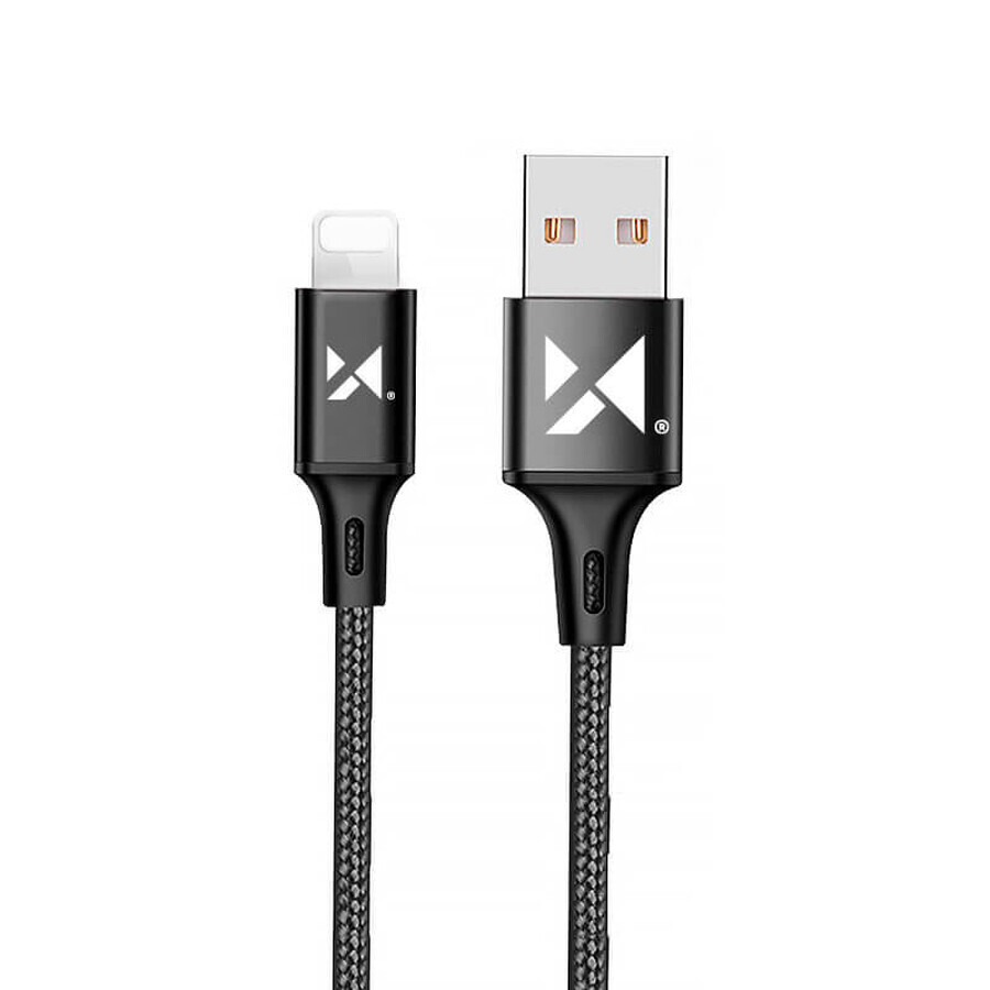 Câble Wozinsky USB - Lightning 2.4A 1m noir (WUC-L1B)