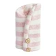 Trust My Sister microvezel haarhanddoek Roze en wit, 1 stuk