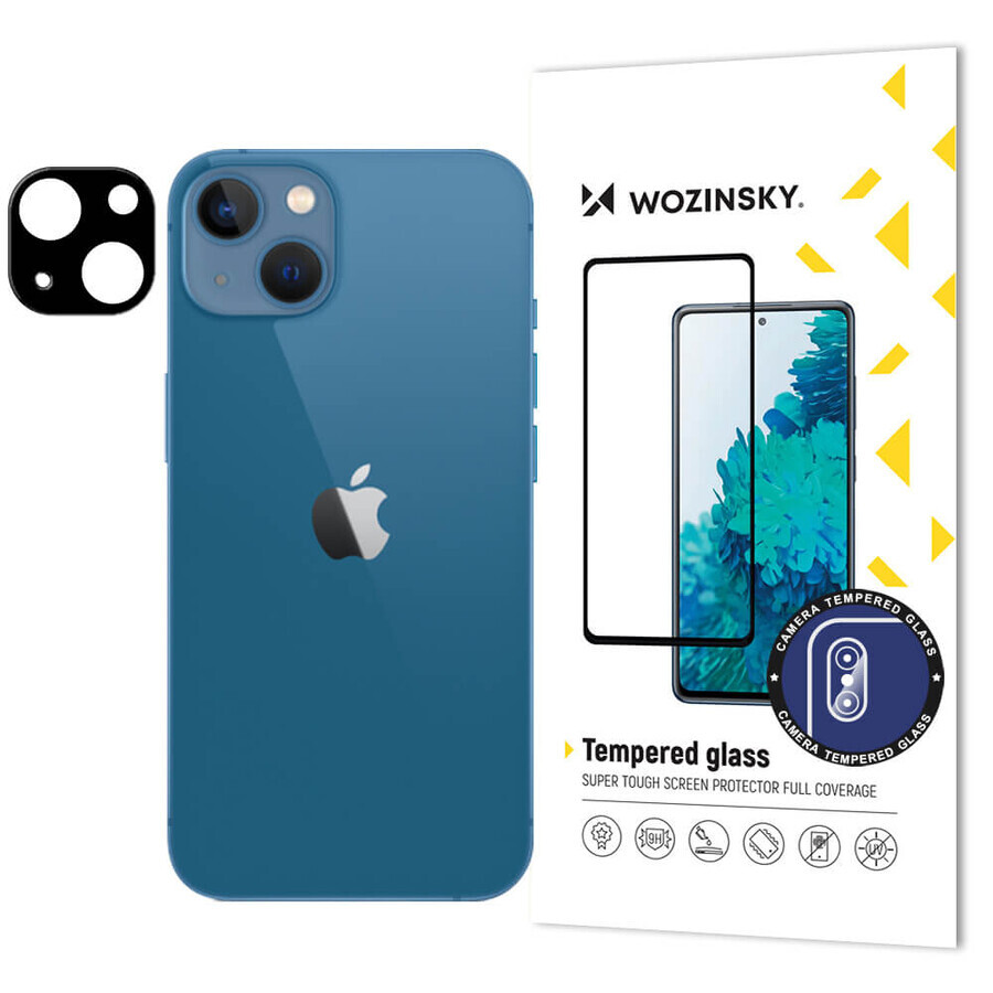Wozinsky Volledig Cameraglas 9H gehard glas voor volledige camera iPhone 13 camera