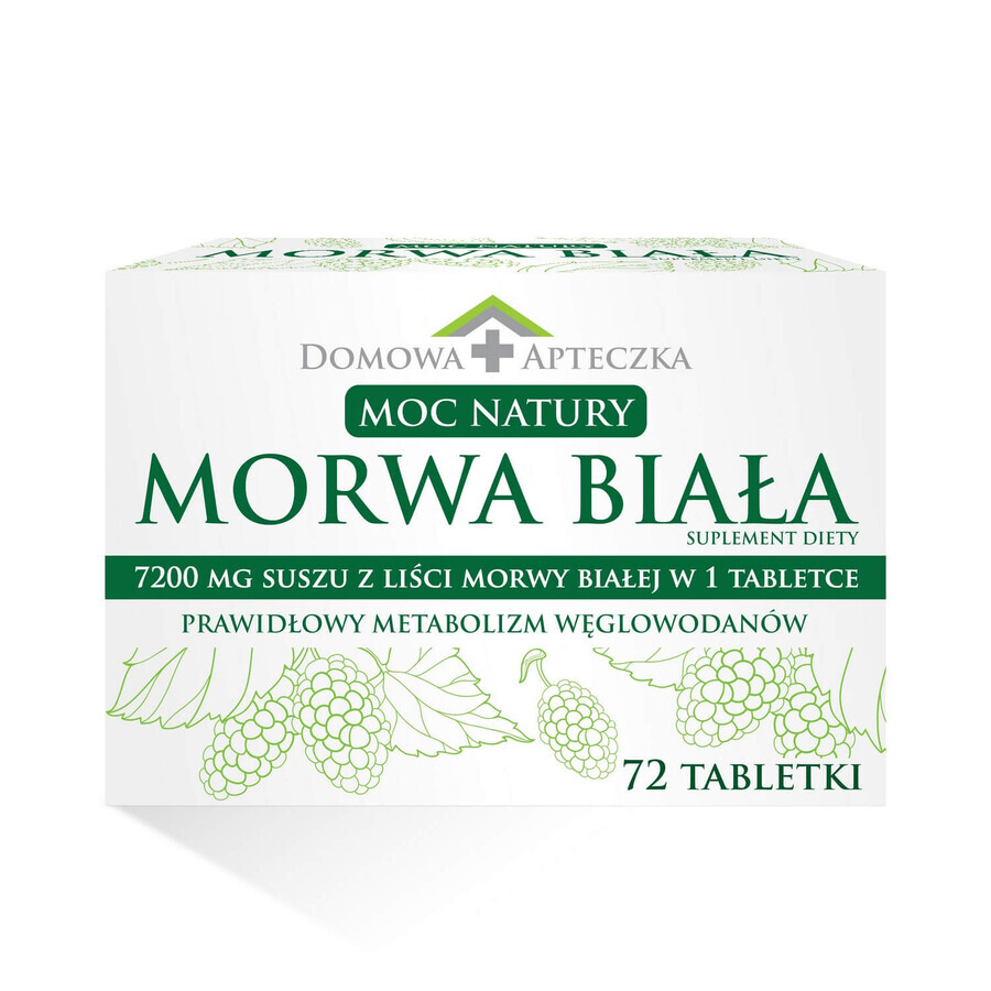 Puterea naturii, mure albe, 72 comprimate