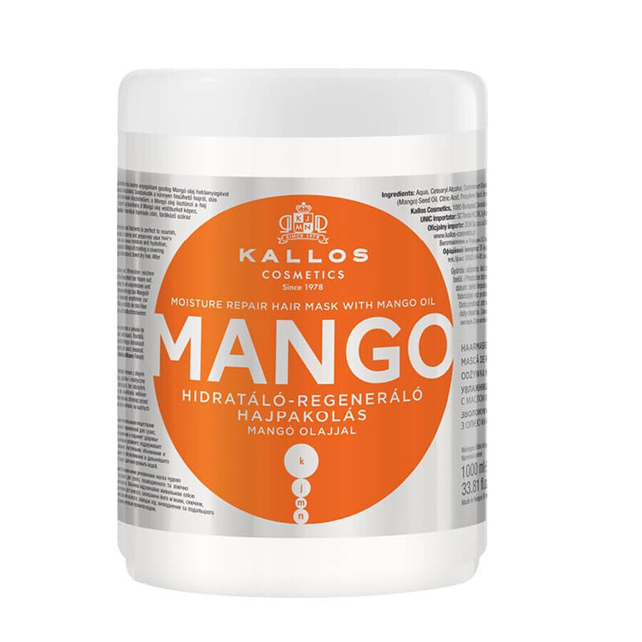 Buy Kallos KJMN Mango Oil Mask, 1000ml Kallos KJMN Mango Oil Mask, 1000ml