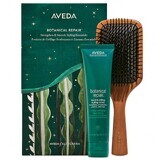 Aveda Botanical Repair Haarstyling Creme Set, 150 ml + Holzhaarbürste