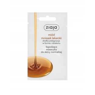Ziaja, Honing, paardenbloem, gezichtsmasker, 7 ml