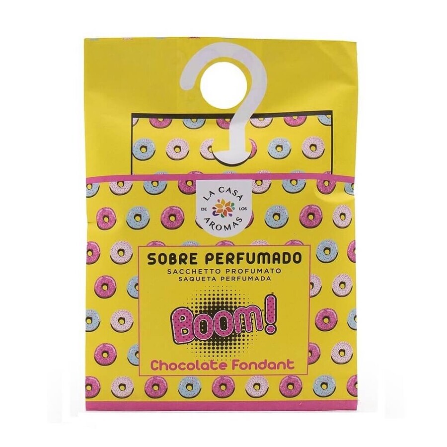 La Casa de los Aromas Pop Fragrance Sachet Boom! Chocolate Fondant, 100 ml