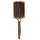 Olivia Garden Rechteckige B&#252;rste mit Nylonborsten Gold amp;Brown L