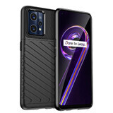 Thunder Case étui souple blindé Realme 9 Pro + (9 Pro Plus) noir