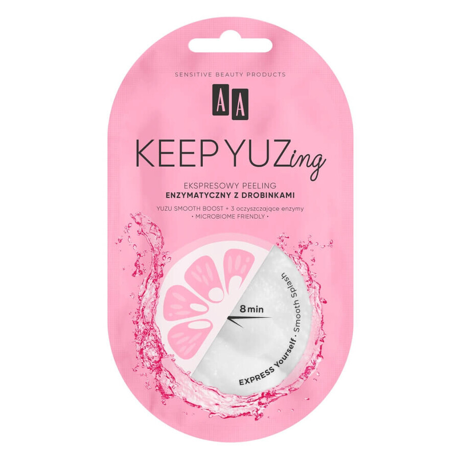 Oceanic Keep Yuzing Express gommage enzymatique aux particules, 7 ml