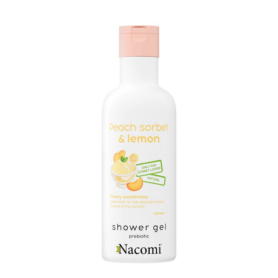 Comprar Gel de ducha Nacomi Sorbete de Melocotón y Limón, 300 ml Gel de ducha Nacomi Sorbete de Melocotón y Limón, 300 ml