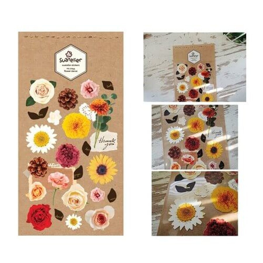 Stickers décoratifs Fleurs Suatelier