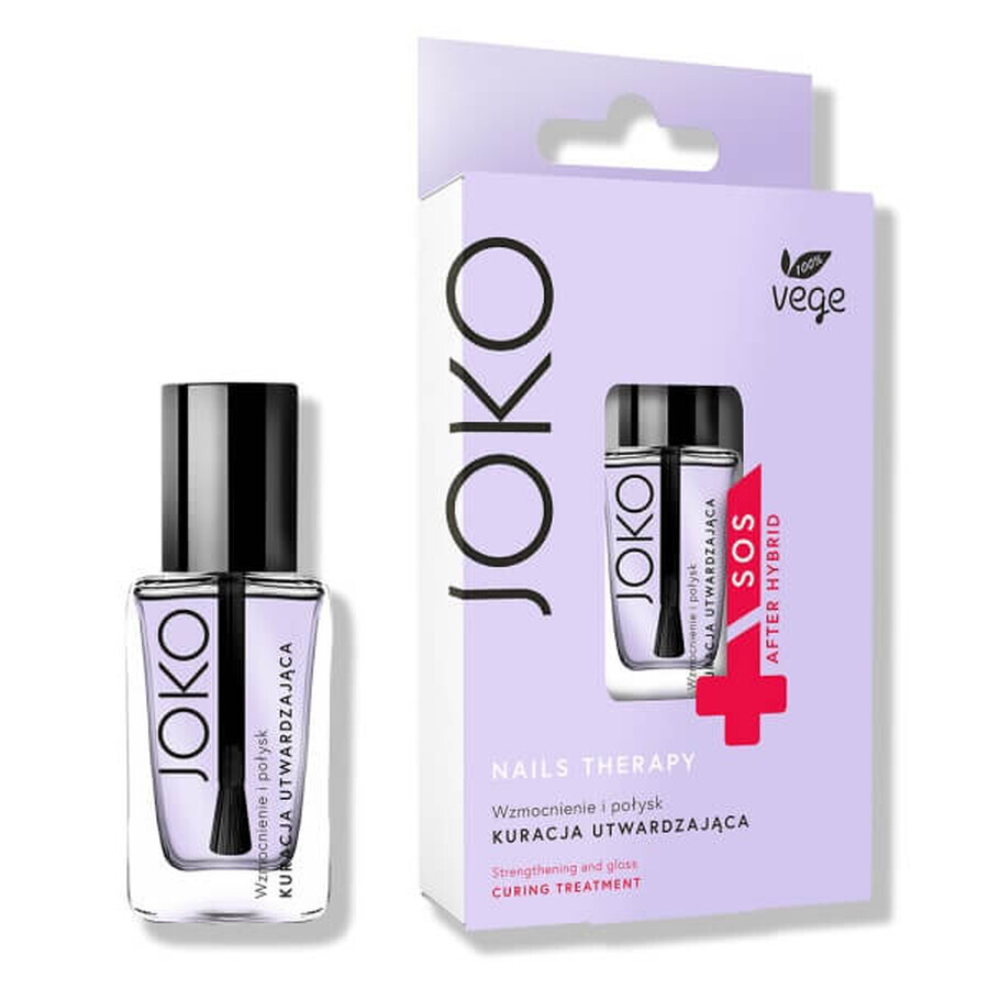 JokoNails Therapy Cure Consolidare și strălucire, 11ml
