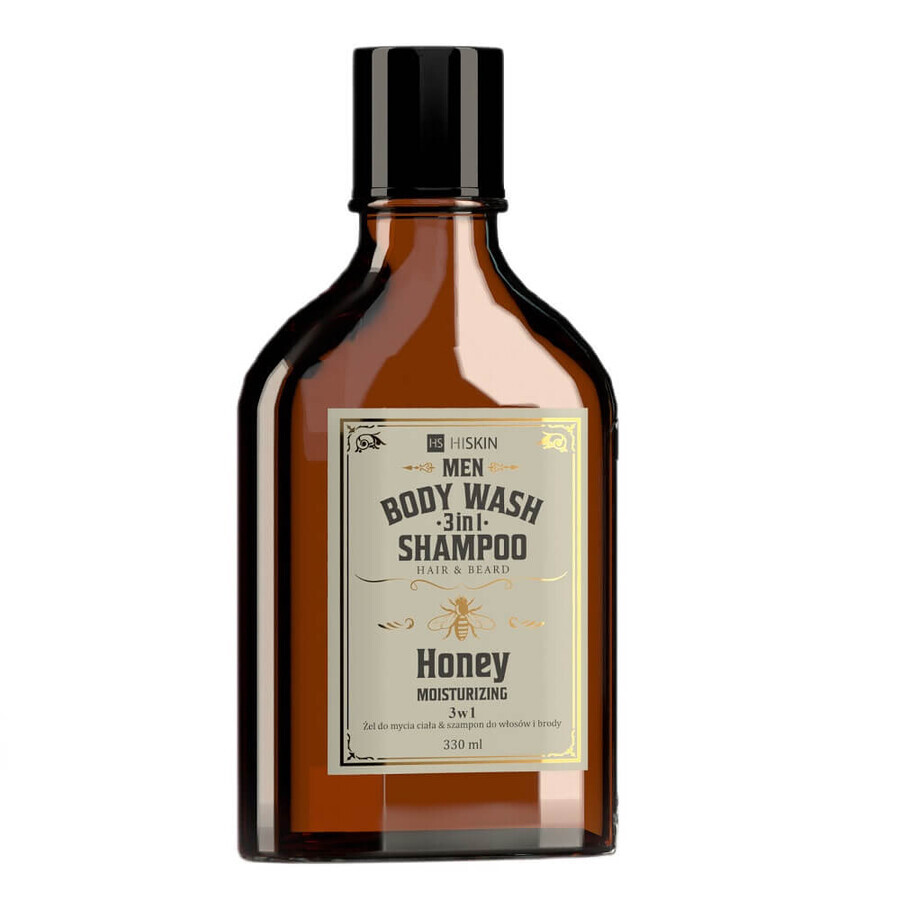 Shop HiSkin Men Whisky Body Wash Gel und Haar- und Bartshampoo 3-in-1 Honig, 330 ml HiSkin Men Whisky Body Wash Gel und Haar- und Bartshampoo 3-in-1 Honig, 330 ml