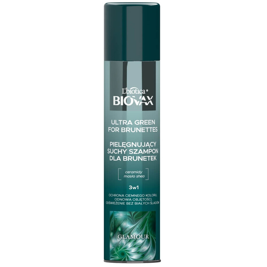 Cumpără Șampon uscat Biovax Ultra Green pentru brunete, 200 ml Șampon uscat Biovax Ultra Green pentru brunete, 200 ml