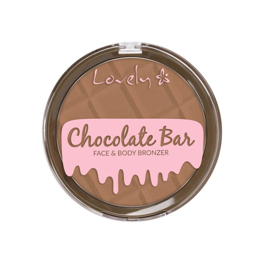 Lovely Chocolate Bar Bronzer für Gesicht und Körper 2, 15 g