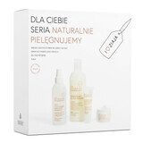 Ziaja, Naturally Nourishing Day-Night Set, Cremă de zi-noapte foarte hrănitoare 50 ml + Ser de față 30 ml + Gel de duș 400 ml + Tonic 200 ml