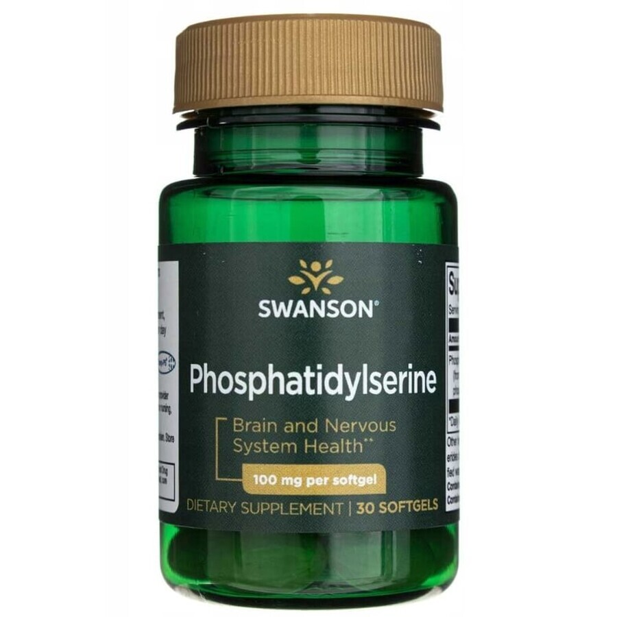 Swanson Phosphatidylserin, 30 Kapseln