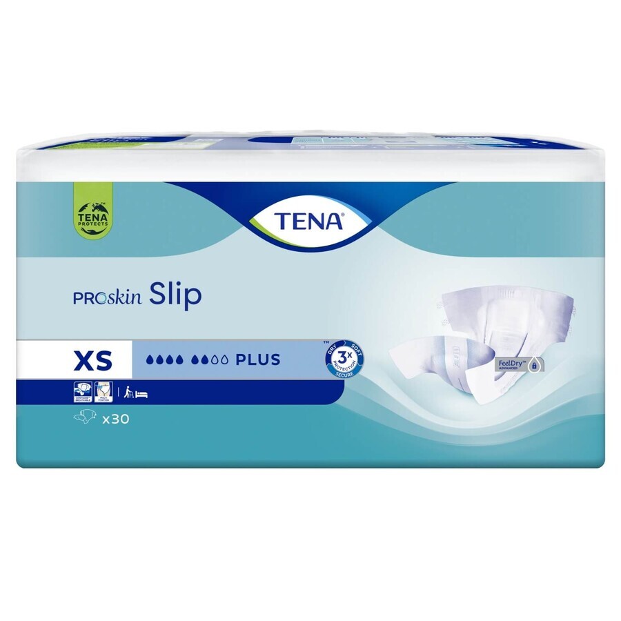 Tena Slip ProSkin Plus XS 30 adult diapers