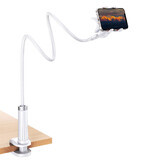 Ugreen universal holder stand phone tablet (up to 12cm wide) stand lazy holder with flexible arm white (30488 LP113)