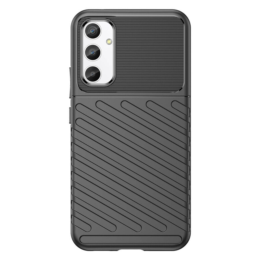 Thunder Case case for Samsung Galaxy A34 5G silicone armored case black