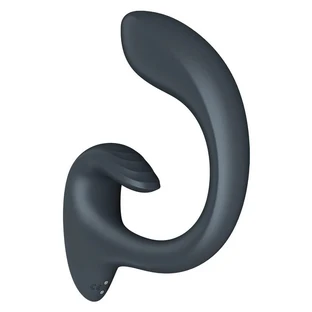 Satisfyer G for Goddess 1 vibrador conejito para la estimulación del punto G Gris oscuro