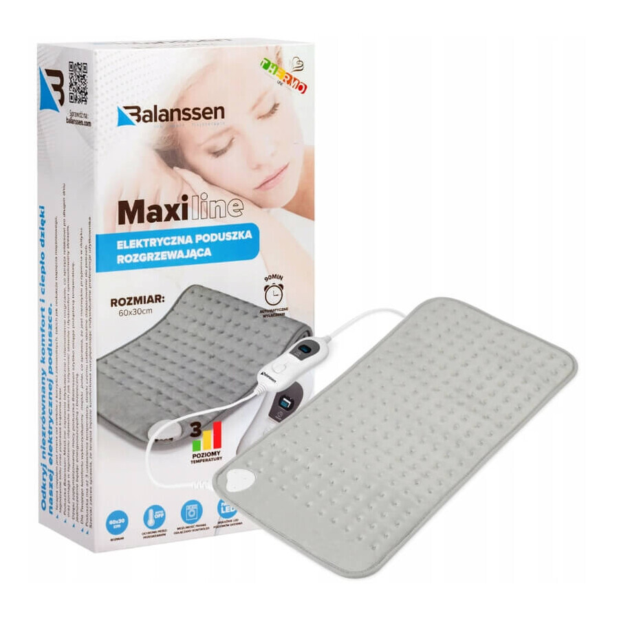 Balanssen Cuscino elettrico MaxiLine 30 cm x 60 cm, 1 pezzo