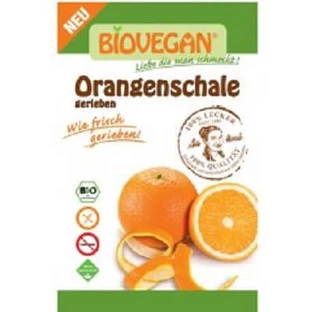 Cáscara de naranja rallada, 9 g, Biovegana