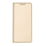 Dux Ducis Skin Pro funda Samsung Galaxy S23+ flip cover tarjeta cartera soporte oro