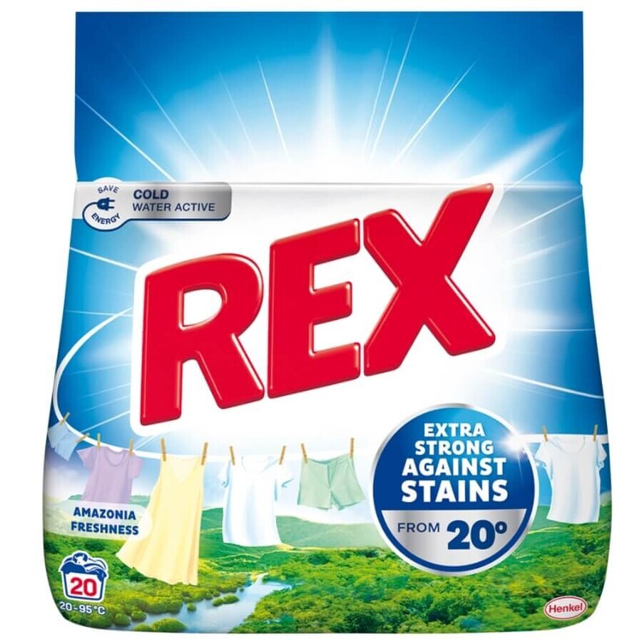 Rex Amazonia Freshness, detersivo multiuso, 1,1 kg