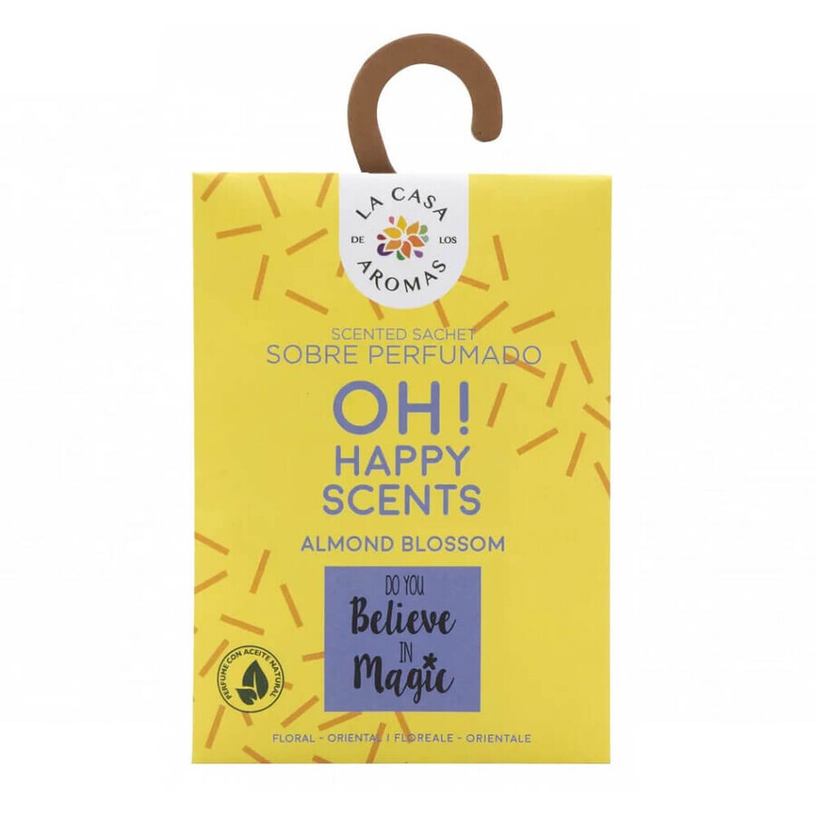 La Casa de los Aromas Oh! Happy Scents Geurzakje Amandelbloesem, 100 ml