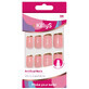KillyS Artifical Nails Square Golden Way Artificial Nails, 24 pieces.