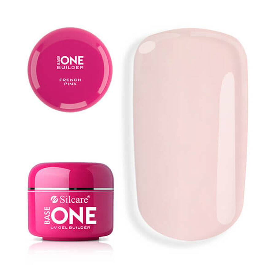 Acquista Gel ricostruttore per unghie Silcare Base One French Pink, 15 g Gel ricostruttore per unghie Silcare Base One French Pink, 15 g