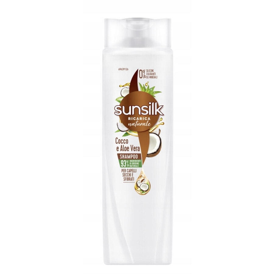 Sunsilk Hair Shampoo Coconut and Aloe Vera, 250 ml