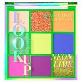 Eveline Cosmetics Look Up Palette von 9 Schatten Neon Lime, 10.8g
