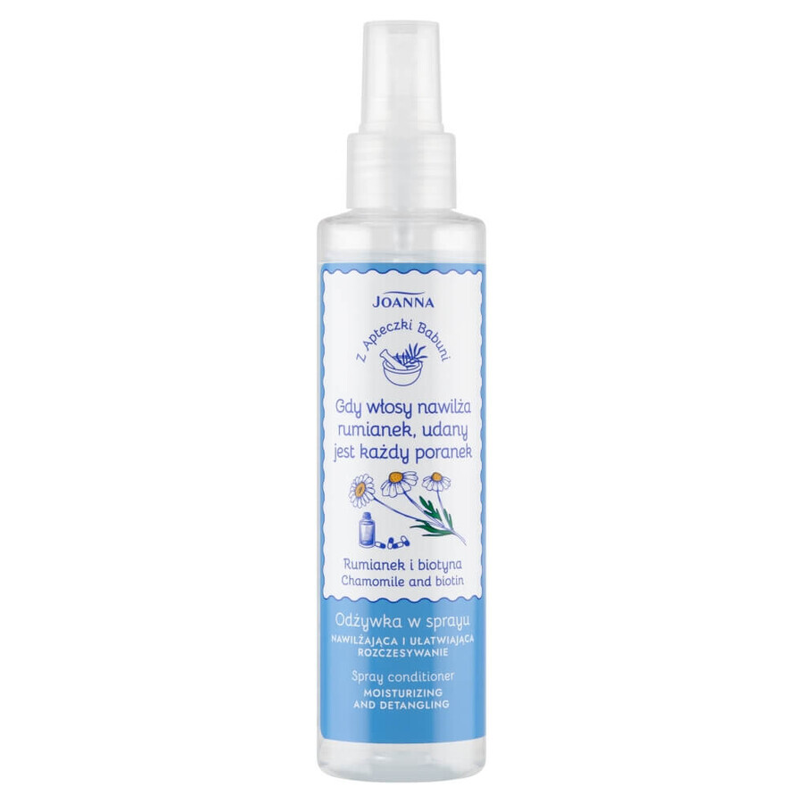 Joanna Z Apteczki Babuni Hydraterende en ontwarrende conditionerspray, 150 ml