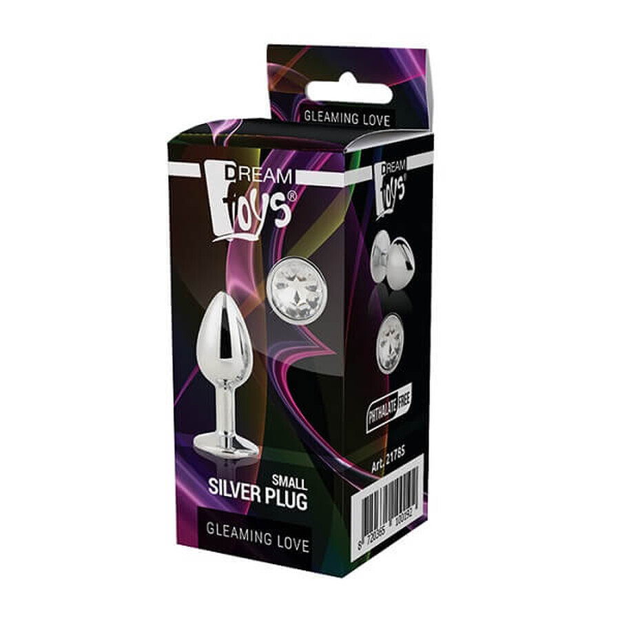 Dream Toys Love Silver Anal Plug Small
