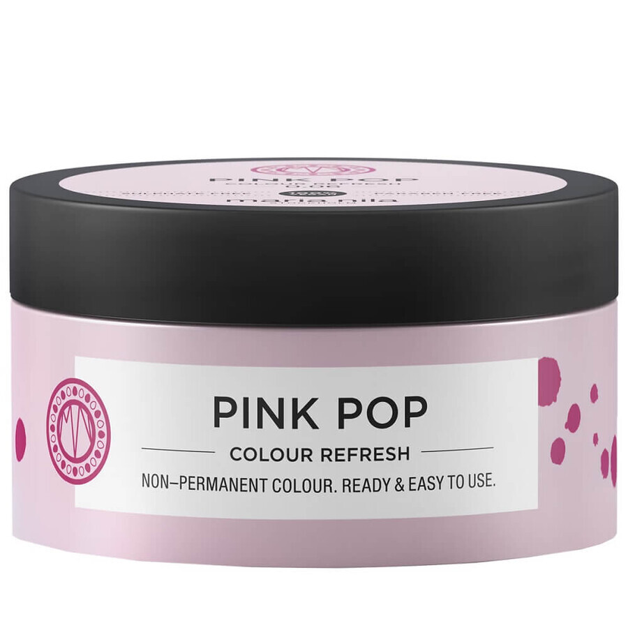 Maria Nila Colour Refresh Hair Color Mask 0.06 Pink Pop, 100ml