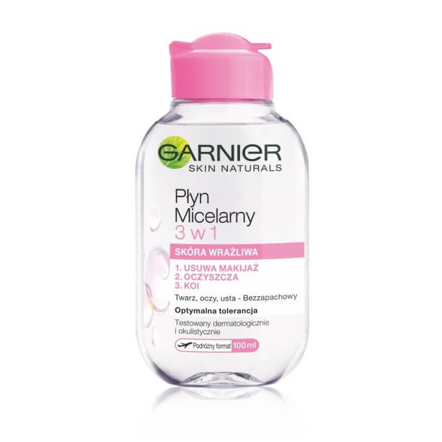 Buy Garnier Skin Naturals Micellar lotion 3in1 sensitive skin, 100ml Garnier Skin Naturals Micellar lotion 3in1 sensitive skin, 100ml