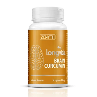 Gehirn Curcumin Longvida, 30 Kapseln, Zenyth