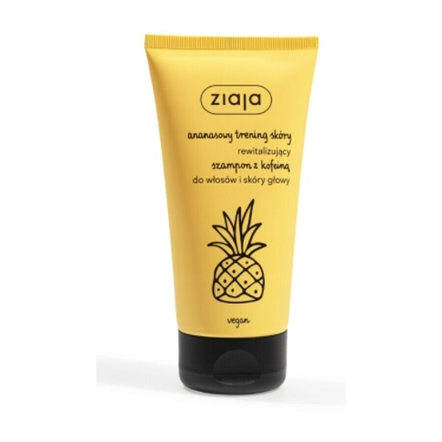Winkel op Ziaja, Ananas skin workout, Haarshampoo met cafeïne, 160 ml Ziaja, Ananas skin workout, Haarshampoo met cafeïne, 160 ml