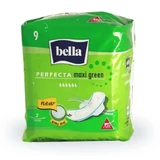 Maandverband Bella Perfecta Maxi Groen, zijdeachtig Drai, 9 stuks