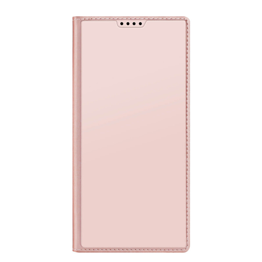 Dux Ducis Skin Pro étui pour Samsung S24 Ultra avec flip cover - rose