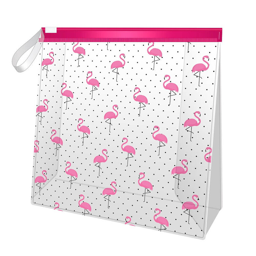 KillyS Cosmetisch tasje transparante flamingo's