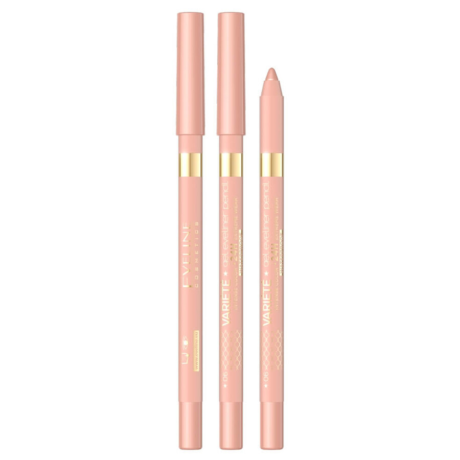 Eveline Cosmetics Variete Crayon Eyeliner Gel 06 Champagne