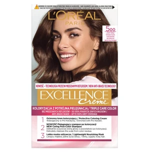 L Oreal Paris Excellence Creme Haarkleur 500 Lichtbruin