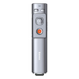 Baseus Orange Dot arătător laser wireless de prezentare - gri (cu baterie)